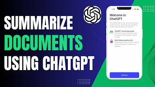 Как использовать ChatGPT для создания краткого содержания документов! screenshot 5