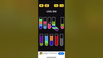 Water Sort Puzzle level 1246