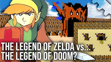 DF Retro Play: The Legend of Zelda vs... The Legend of DOOM? Mod vs NES Original!