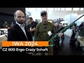 IWA 2024: Verrückt? CZ zeigt uns den 600 Ergo Crazy Schaft
