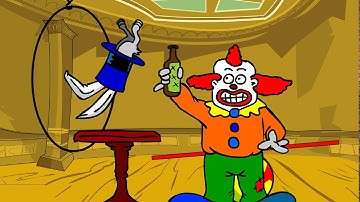 "CLOWN" 2d ANIMATED PROJECT Alan Groening