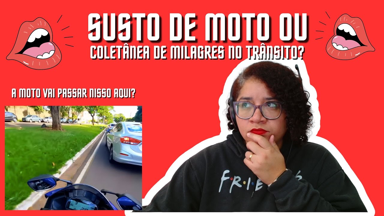 REACT - SUSTOS DE MOTO (ep. 244): coletânea de milagres no trânsito?