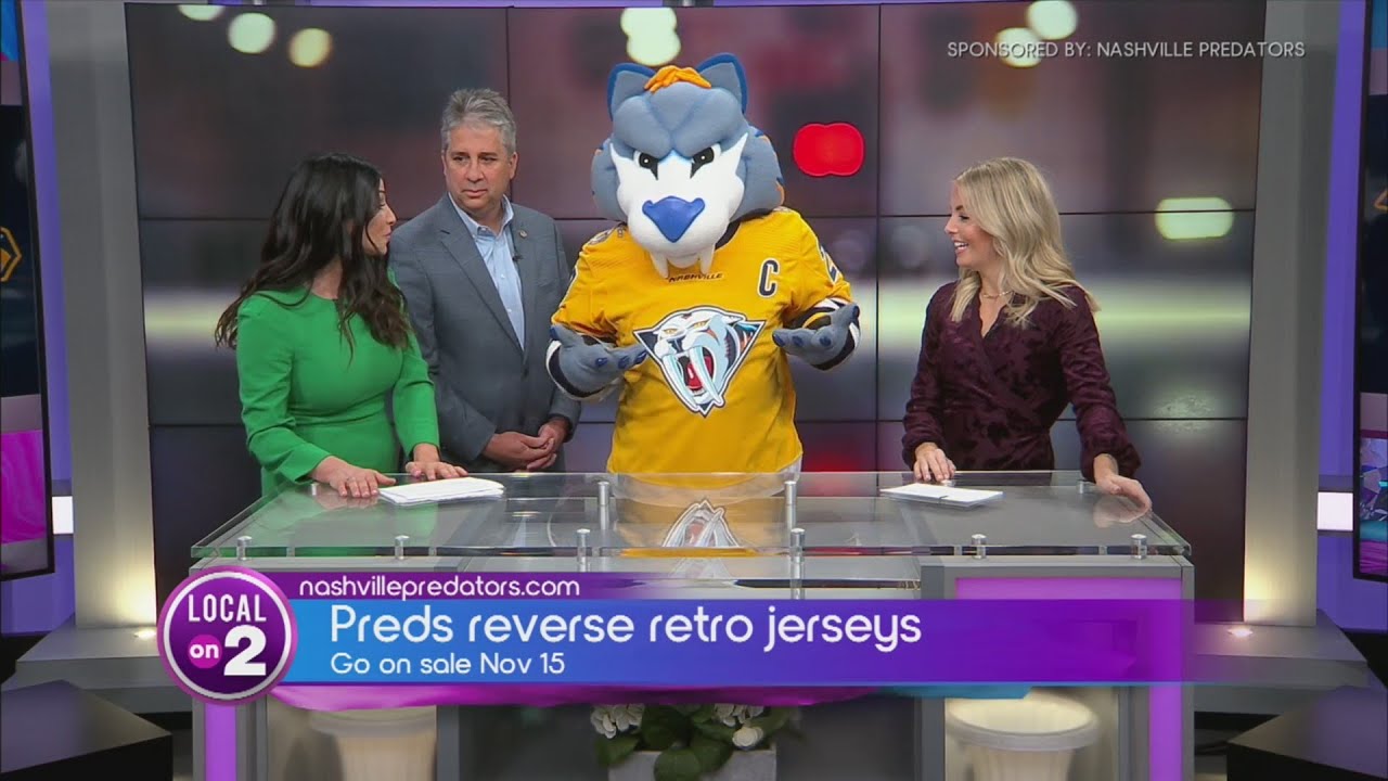 Nashville Predators release new Reverse Retro Jersey - A to Z Sports