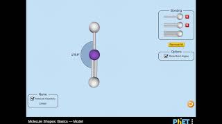 Molecule Shapes: Basics - Model