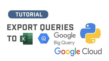 Export Google BigQuery Results To Excel With BigQuery API Using Python