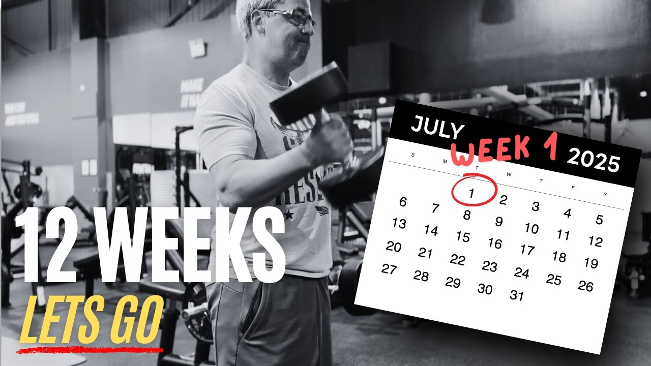 Starting Over at 40: My 12-Week Body Transformation Plan