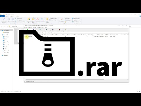 RAR-Datei öffnen und Inhalt entpacken – Windows-Tutorial