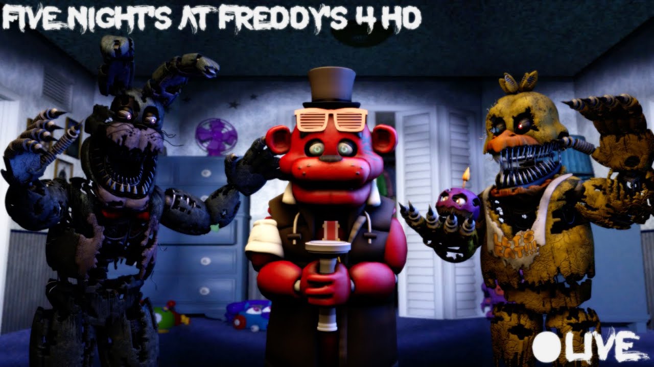 Video Game Five Nights at Freddy's 4 HD Wallpaper