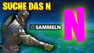 Suche das versteckte N | Fortnite Alle Buchstaben Harte Fakten Deutsch