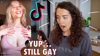 Reacting to ~Actually Good~ Lesbian Thirst Traps (I love when WOMEN)