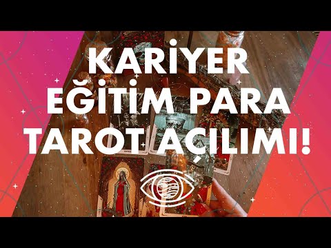 KARİYER EĞİTİM PARA TAROT AÇILIMI. SİZLERİ OLASI GELECEKTE NELER BEKLİYOR?