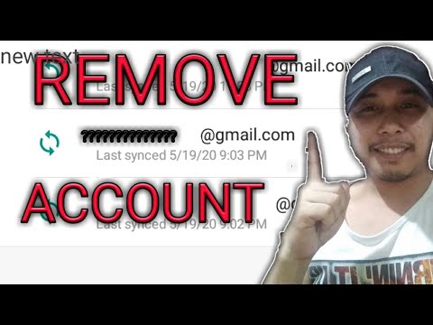 HOW TO REMOVE GMAIL ACCOUNT TAGALOG (TAGALOG)