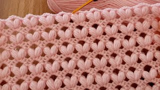 Crochet the MOST BEAUTIFUL and Gorgeous Blanket Pattern with Me! Unforgettable Sewing for Beginners