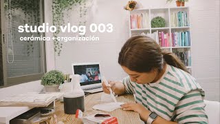 studio vlog 003 🌷 intentado hacer cerámica y organizando mi bullet journal by karlasnotes 40,604 views 1 year ago 9 minutes, 22 seconds