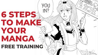 6 Steps to Make Your FIRST Manga this 2024