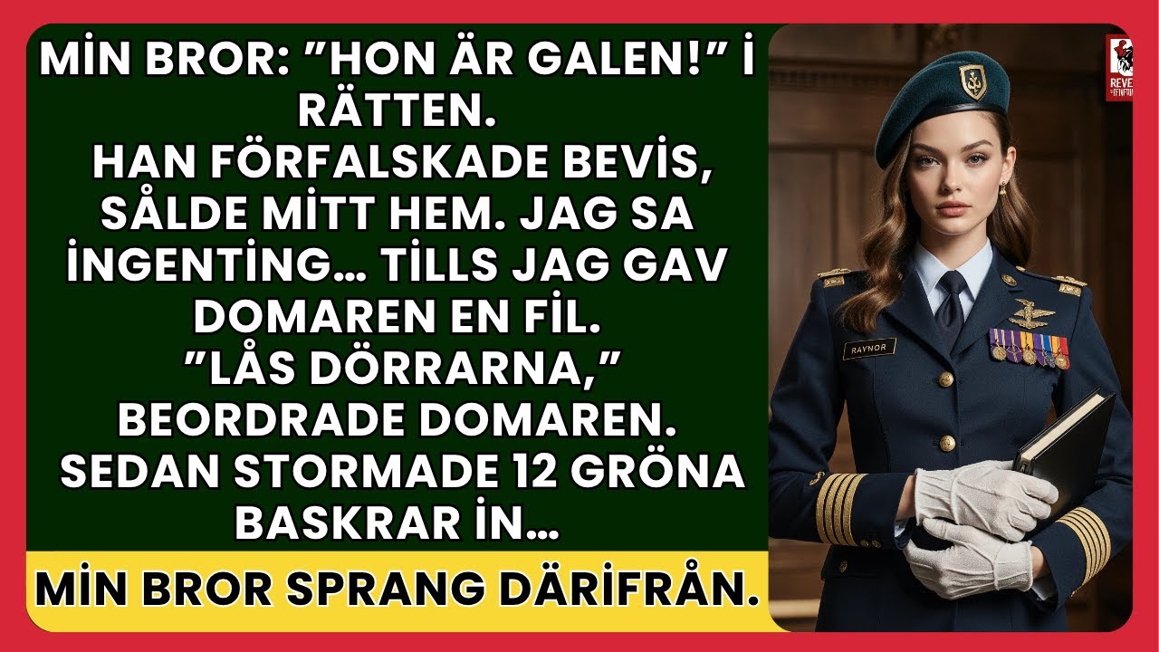 De kallade mig galen i rätten – tills 12 baskrar stormade in, hälsade 'Major' och grep min bror