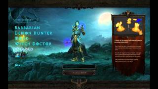 D3-PATCH 2 Hero Creation Selection Menu (HD)