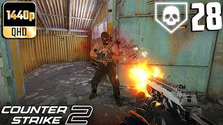 CS2- 28 Kills On Cache Competitive Full Gameplay #115! (No Commentary)