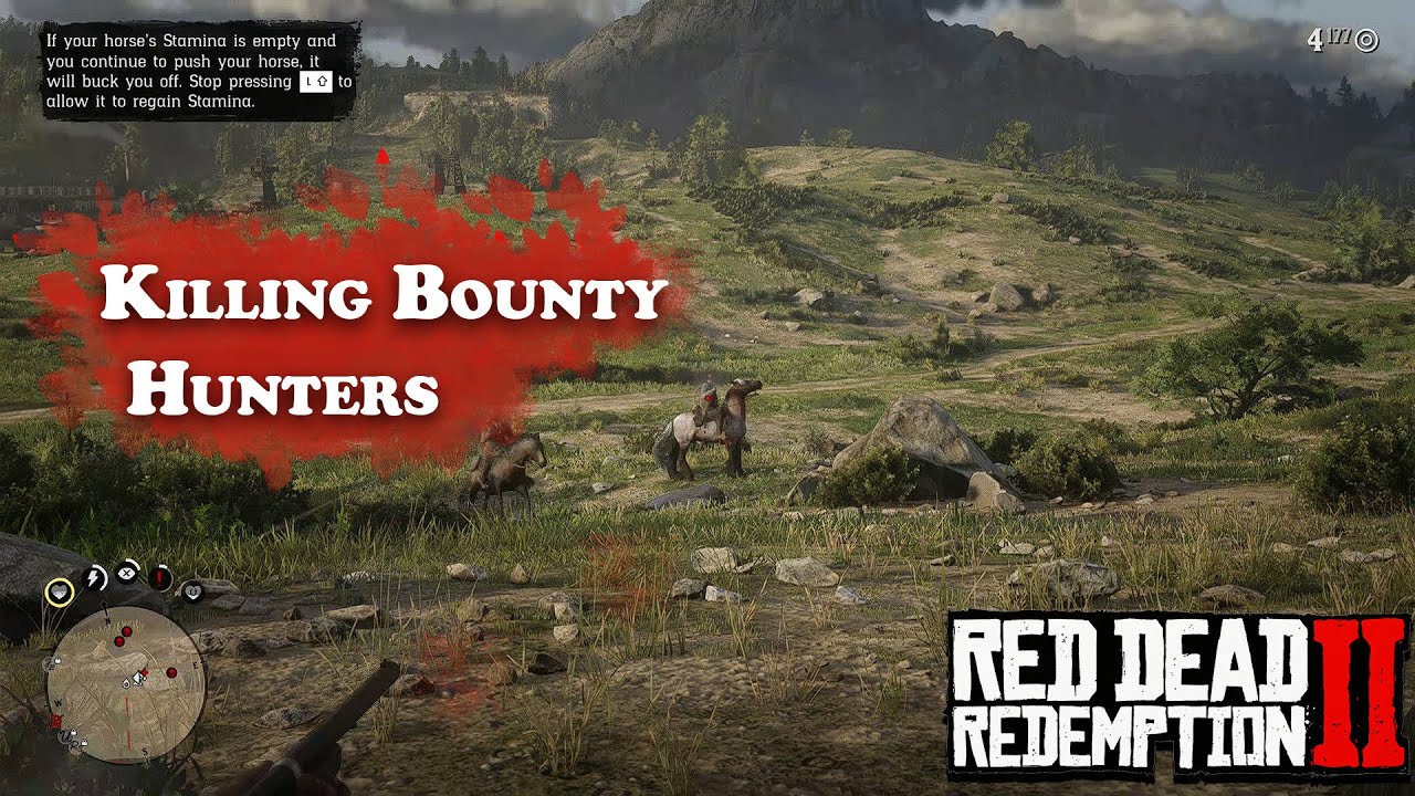 Killing Bounty Hunters for First Time Red Dead Redmeption II YouTube