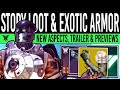 Destiny 2: EXOTIC ARMOR PREVIEW! Interactive TRAILER! Story Loot, DLC Exotics, New Aspects &amp; More!
