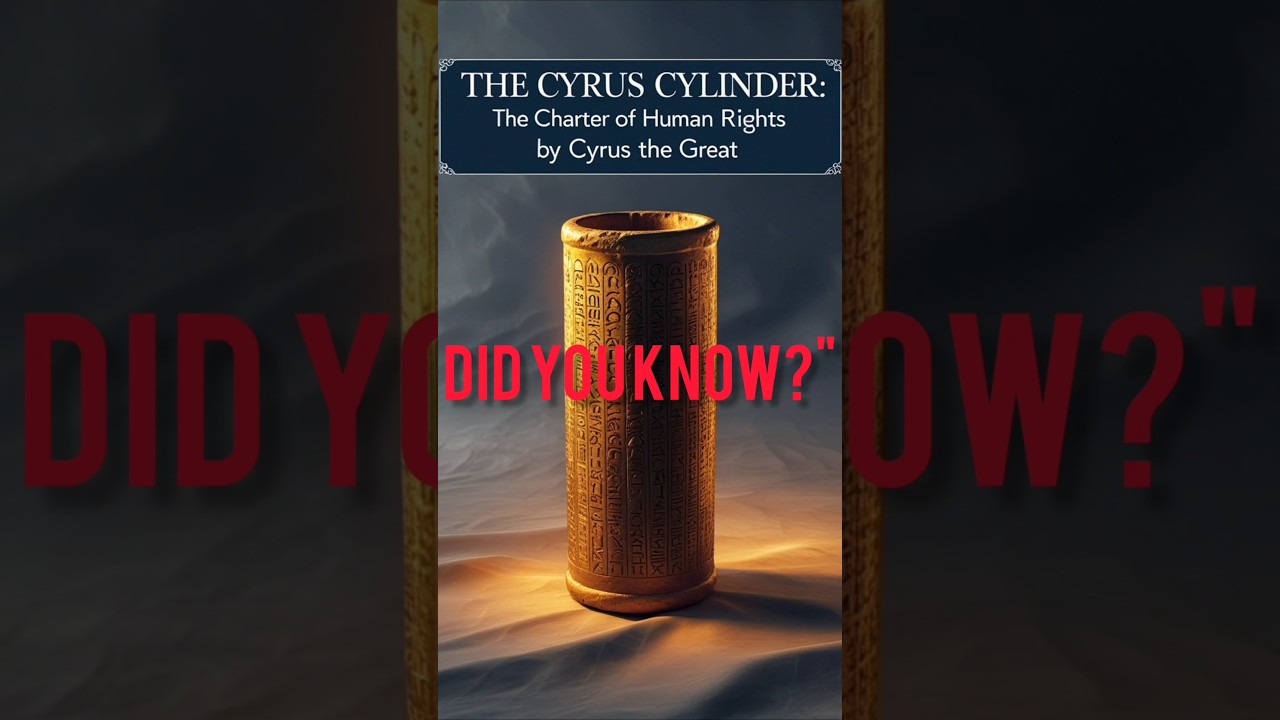 "Cyrus the Great: The First Declaration of Human Rights"