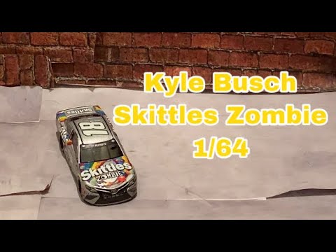 Kyle Busch’s 2020 Skittles Zombies Toyota Camry 1/64 NASCAR Diecast
