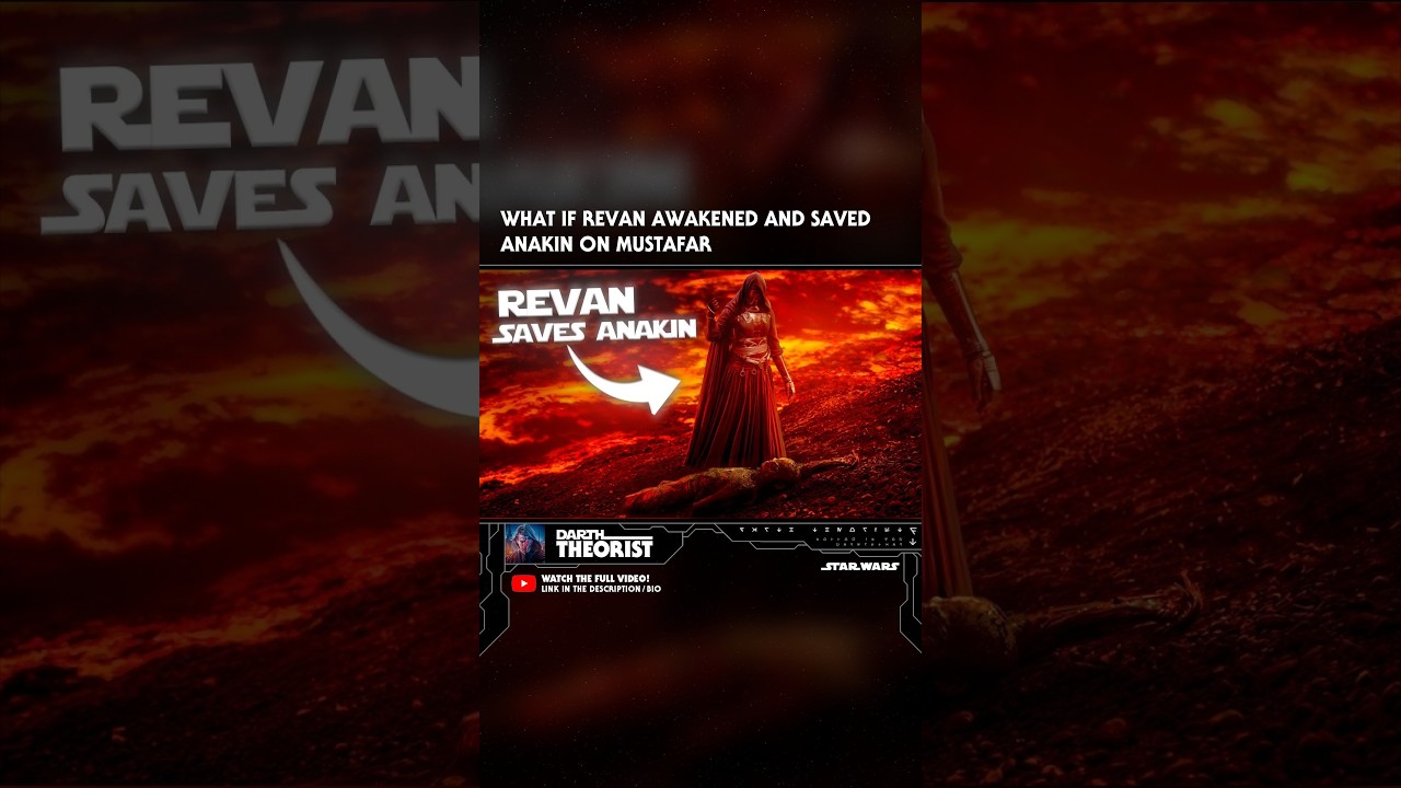 Rebellion Conquers | What If Revan Awakened and Saved Anakin on Mustafar? #Shorts