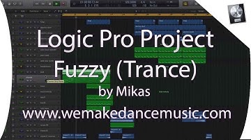 Logic Pro X Template - Trance - Fuzzy By Mikas www.wemakedancemusic.com