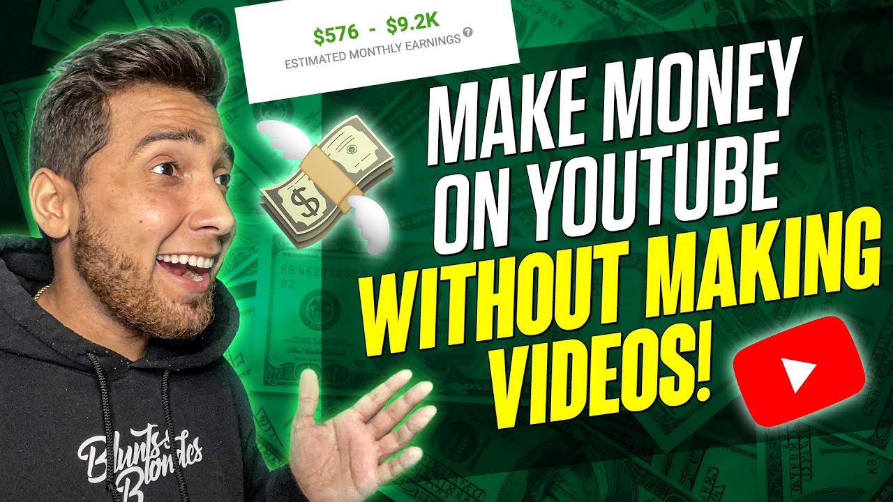 How To Make Money On Youtube WITHOUT Making Videos 2021 (SIDE HUSTLE ...