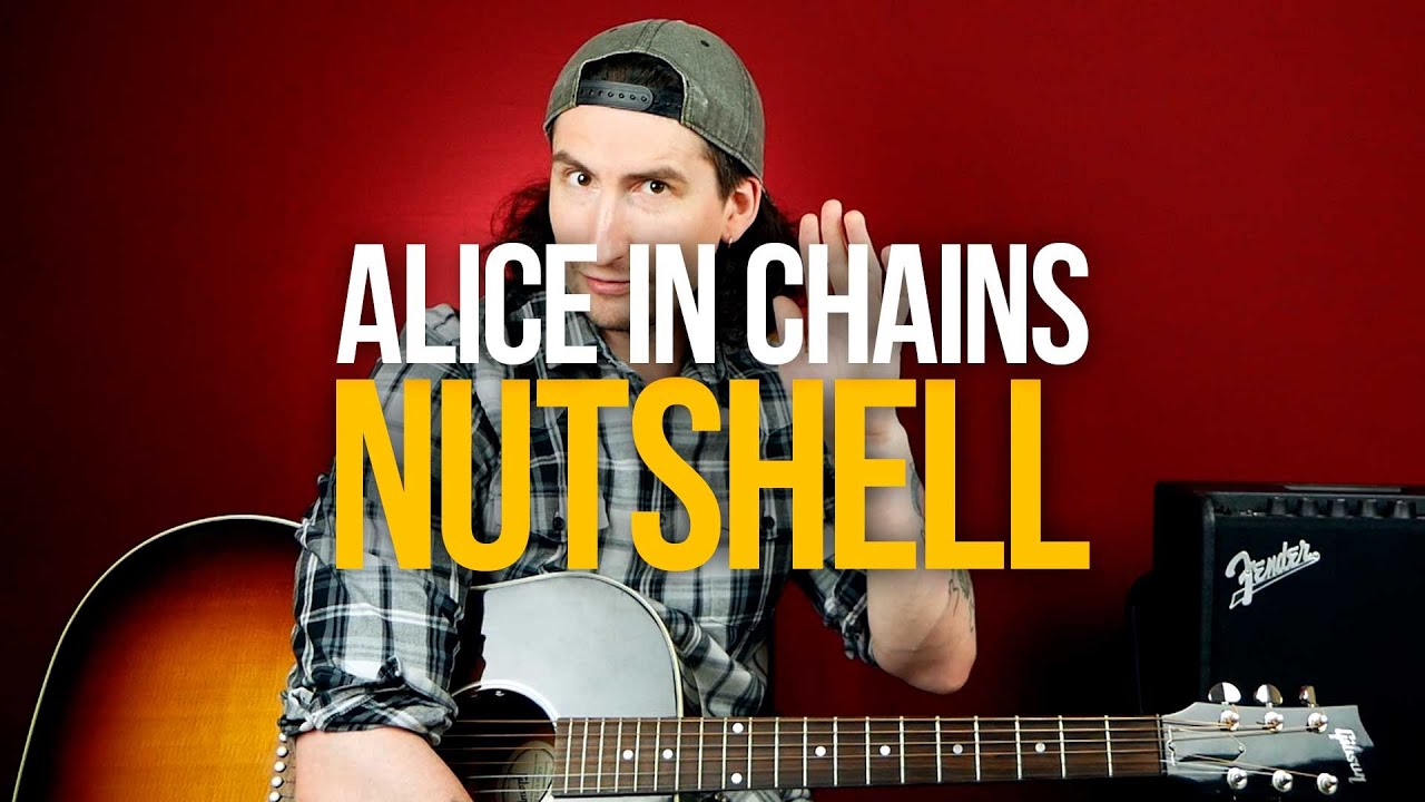 Как играть Alice In Chains Nutshell на гитаре [MTV Unplugged]