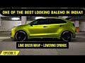 India’s first Maruti Baleno with a lime-green wrap on video