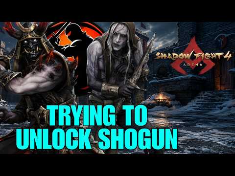 Trying to Unlock Shogun  Shadow Fight 4 Arena LIVE 2026