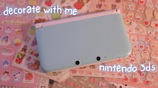 decorate my kawaii nintendo 3ds 🍓 homebrew tour