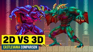 Castlevania All Bosses Comparison (Rondo of Blood vs Dracula X Chronicles)