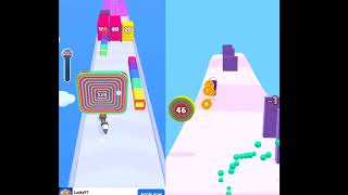 Layer Man 3D VS Level Up Circles video game
