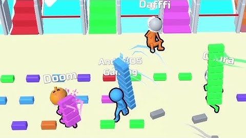 Bridge Race : All Levels GamePlay Android, iOS | Level 1 - 5