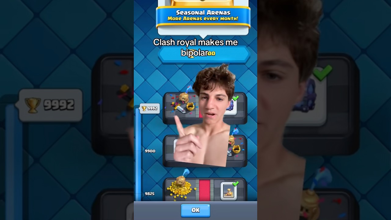 I HIT 10k TROPHIES IN CLASH ROYAL