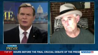 Newsmax Prime | Roger Stone gives his opinion and what Trump needs to do tonight