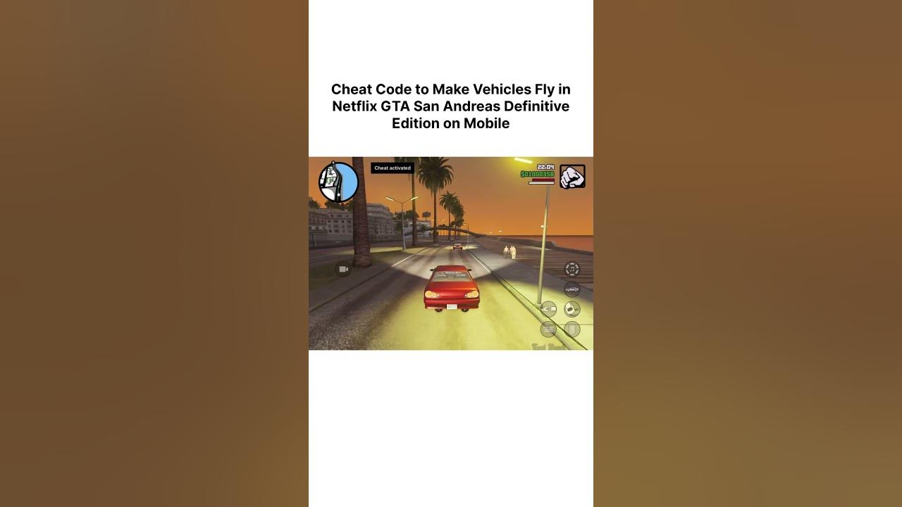 How to Make Cars Fly in Netflix GTA San Andreas Definitive Edition on