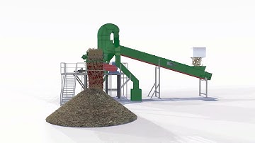 BULK .ID - Haas Arthos Hammermill with Balistic Separator