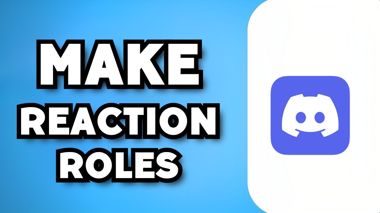 How To Make Webhook Reaction Roles Discord (2023 Guide) - YouTube