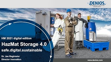 Save, digital & sustainable | Hazmat storage 4.0