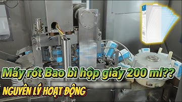 Nguyên lý máy chiết rót hộp giấy tiệt trùng | Bao bì 7 lớp – Bảo quản không cần chất bảo quản