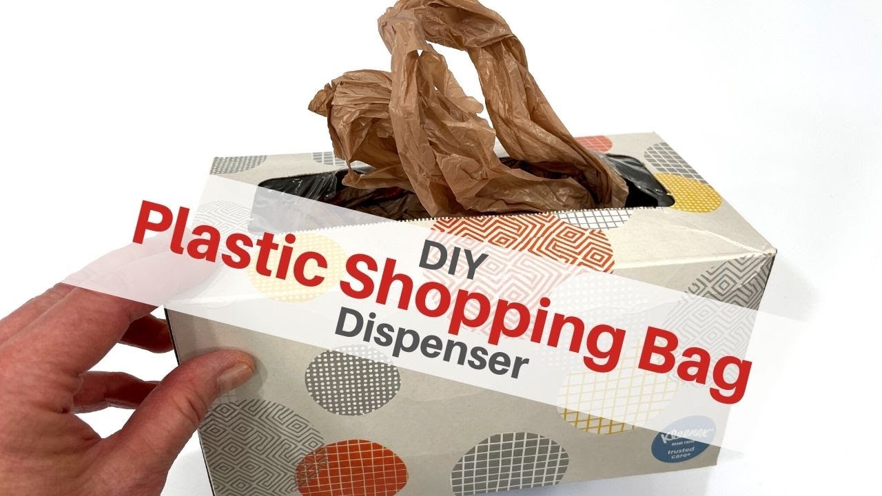 ASMR DIY ~ Dollar Tree DIY ~ Plastic Bag Dispenser 