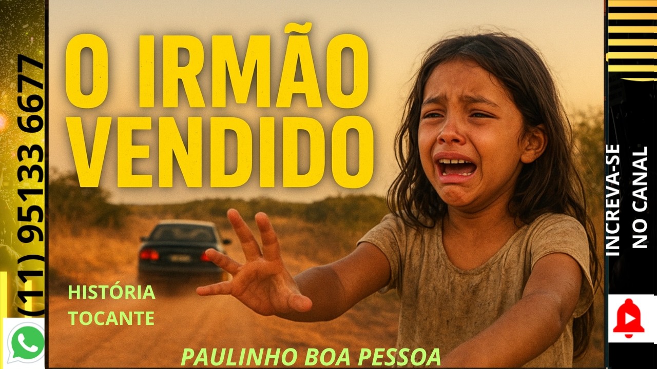 MINHA MÃE VENDEU MEU IRMÃO CAÇULA.