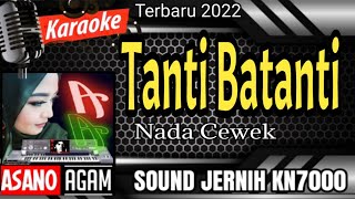 Tanti Batanti || Karaoke Minang Remix (COVER setereo KN7000)