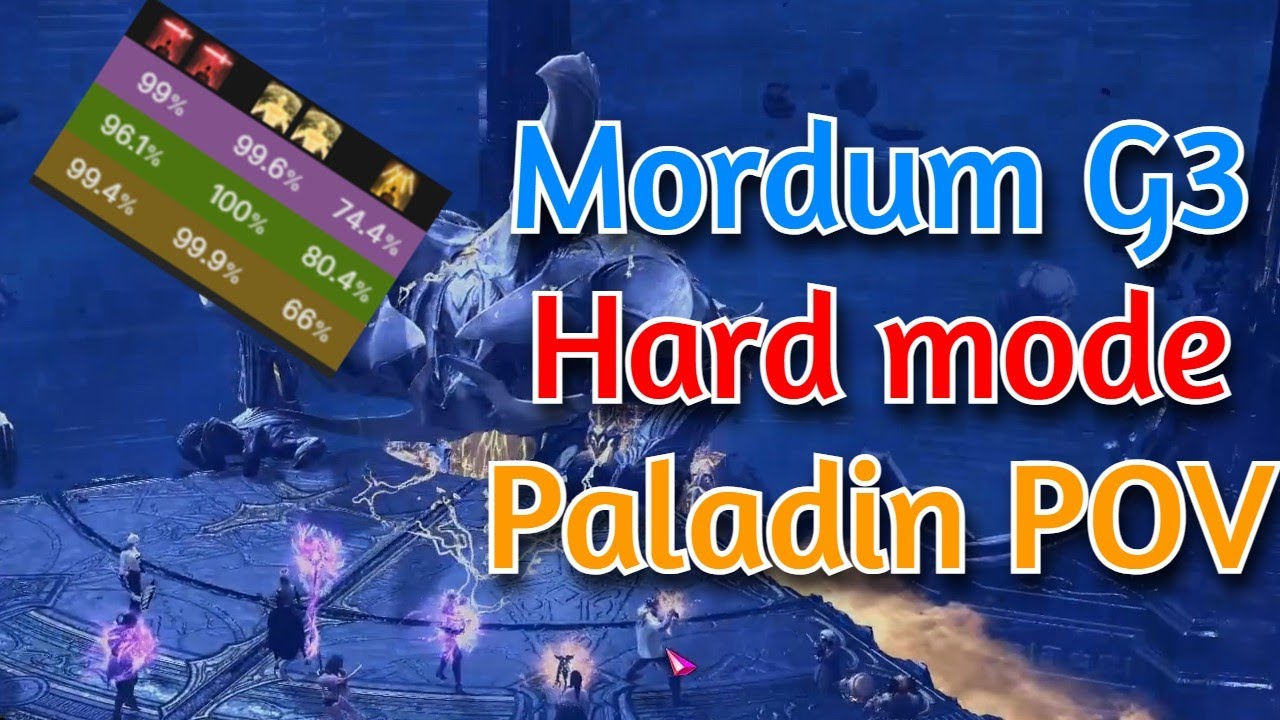 Lost Ark / G3 Mordum Hard / Paladin Gameplay