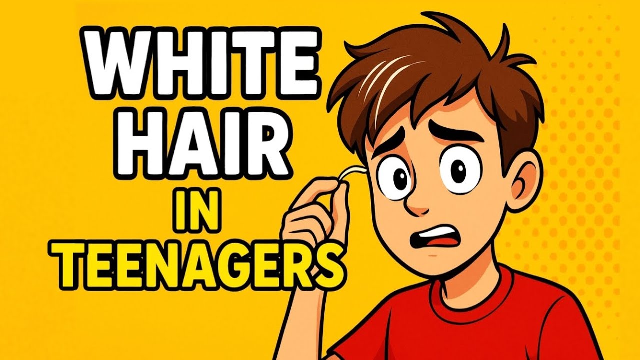 White Hair & Hair Fall "Causes & Solutions!"