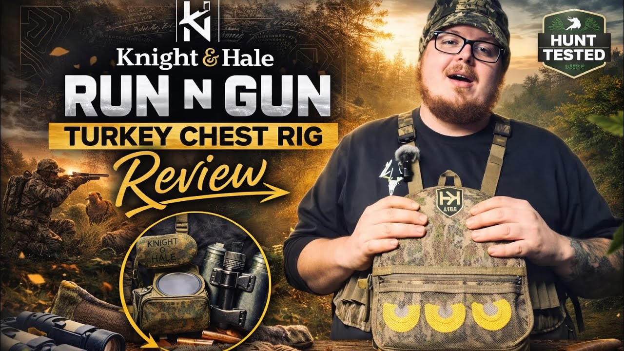 Run And Gun Rig Knight & Hale Run N Gun Turkey Chest Rig. REVIEW - YouTube
