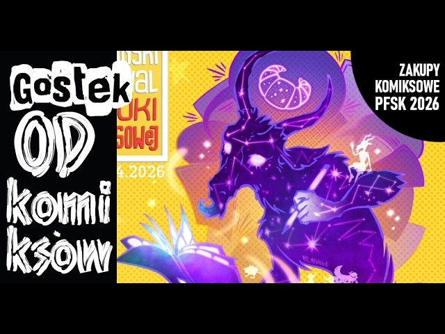 Poznański Festiwal Sztuki Komiksowej 2026 - prezentacja komiksów